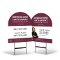 BHHS Affiliate 24x30 2-Sided Yard Sign: Standard & Reflective on Black Stand DOME BHHS Affiliate 24x30 2-Sided Yard Sign: Standard & Reflective on Black Stand DOME