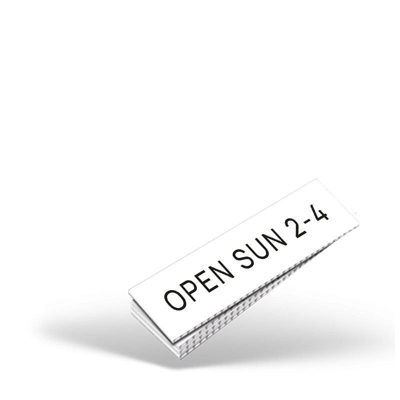 BHHS Affiliate 18" TWO SIDE CUSTOM COROPLAST SIGN RIDER