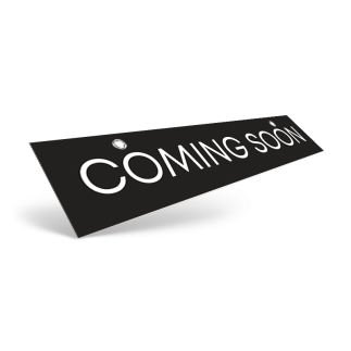 18" & 24" Reflective Styrene/Aluminum Two-Sided Hanging Rider with Grommets for 1 look real estate