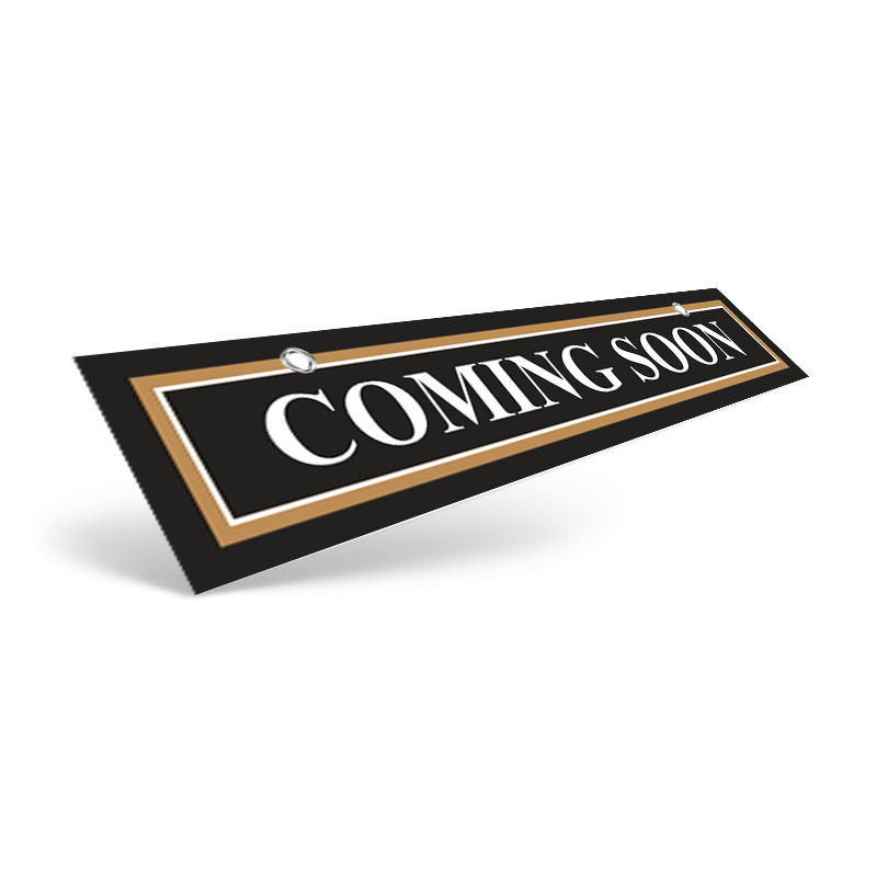 ATLANTA COMMUNITIES 24" STYRENE HANGING PLATE WITH GROMMETS ATLANTA COMMUNITIES 24" STYRENE HANGING PLATE WITH GROMMETS