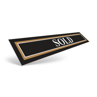 ATLANTA COMMUNITIES 24" ALUMINUM SLIDEIN PLATE FOR THE WOOD ARMPOST