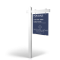 Carolina Home Partners: 5' Rookie Easy Arm Post with 24"x30" Two-Sided Panels in Styrene & Aluminum, Reflective Options Carolina Home Partners: 5' Rookie Easy Arm Post with 24"x30" Two-Sided Panels in Styrene & Aluminum, Reflective Options