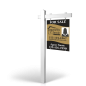 Southern Classic Realty: 5' Rookie Easy Arm Post with 24"x30" Two-Sided Panels in Styrene & Aluminum, Reflective Options