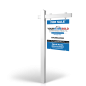 Heritage Oaks Realty: 5' Rookie Easy Arm Post with 24"x30" Two-Sided Panels in Styrene & Aluminum, Reflective Options