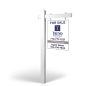 The Allstar 6’ Easy Arm Post with 24"x30" Two-Sided Panels in Styrene & Aluminum, Reflective Options Trend atlanta realty