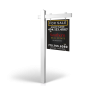 The Allstar 6’ Easy Arm Post with 24"x30" Two-Sided Panels in Styrene & Aluminum, Reflective Options Southern REP The Allstar 6’ Easy Arm Post with 24"x30" Two-Sided Panels in Styrene & Aluminum, Reflective Options Southern REP