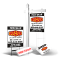 Grand Slam Package Balsley Losco: 6' Post, Two-Sided 24"x30" Panels, Directionals, Stakes, Clip-Ons