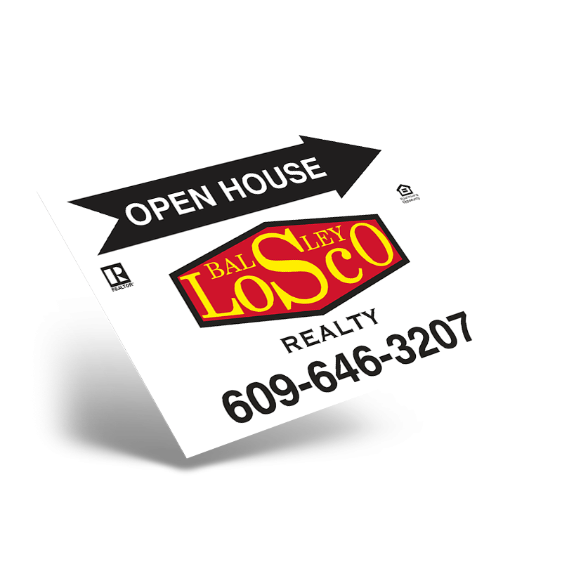 24"X18" STYRENE ONE SIDED PRINTED PANEL TO FIT 24"X18" METAL AFRAME SOLD INDIVIDUALLY For Balsley Losco