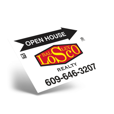 24"X18" STYRENE ONE SIDED PRINTED PANEL TO FIT 24"X18" METAL AFRAME SOLD INDIVIDUALLY For Balsley Losco