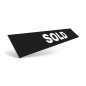 18" & 24" Two-Sided Slide-In Styrene/Aluminum Rider, Reflective/Non-Reflective For Balsley Losco