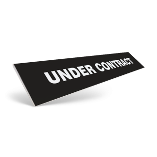 24" CUSTOM STYRENE CLIP ON SIGN RIDER for Balsley Losco