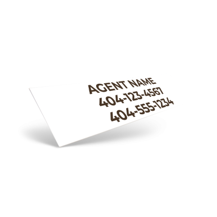 HARRY NORMAN REALTORS AGENT NAME VINYL DECAL