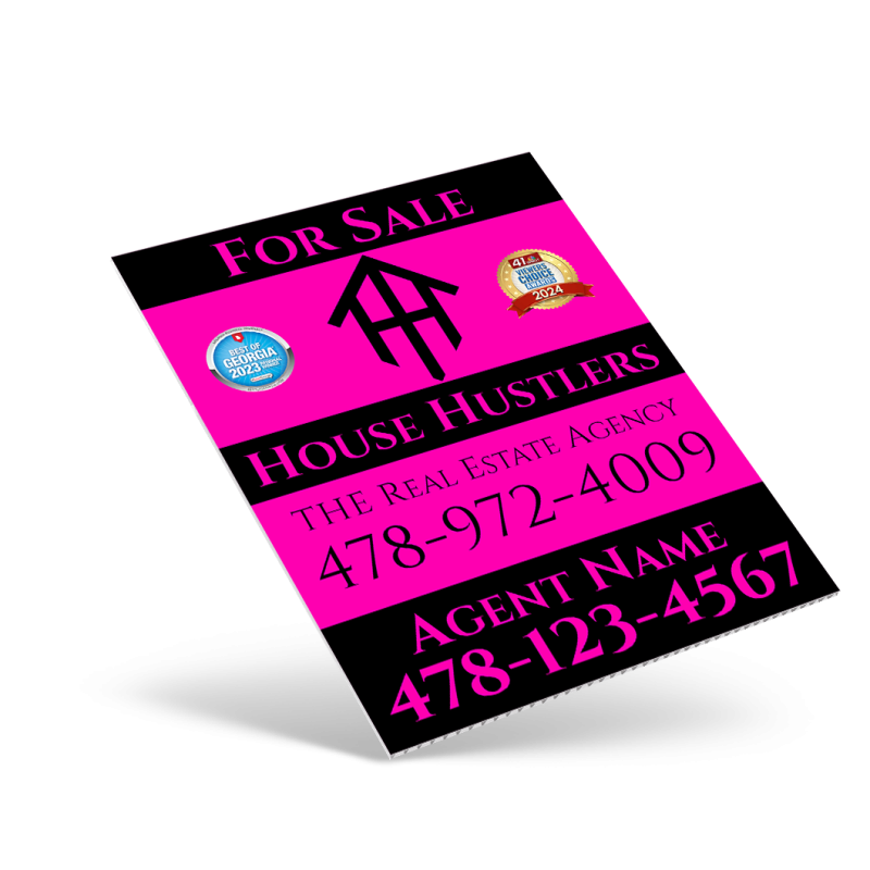 18"X24" ONE SIDED CUSTOM COROPLAST CONDO PANEL For House Hustlers 18"X24" ONE SIDED CUSTOM COROPLAST CONDO PANEL For House Hustlers