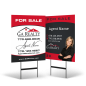 24"x32" Reflective / Non-Reflective Yard Sign For GA Realty