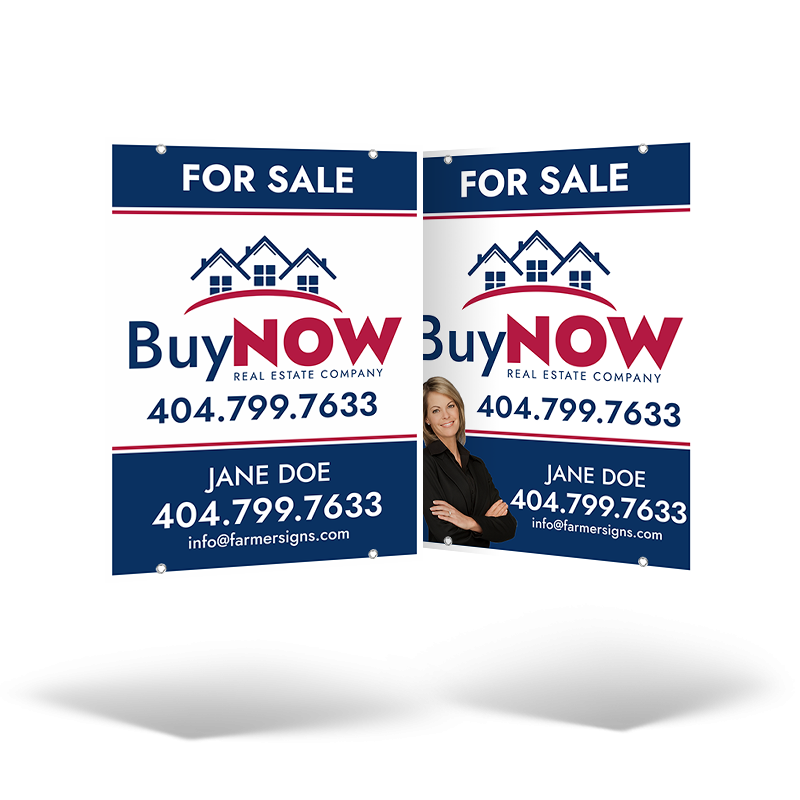 24"x32" Hanging Panel Reflective/Non-Reflective, in Styrene or Aluminum