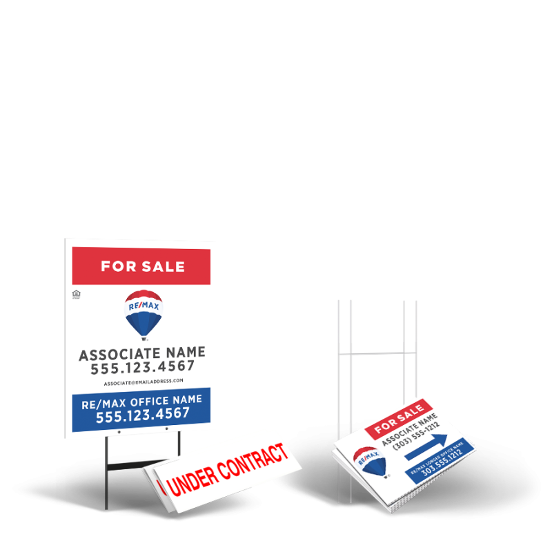 REMAX Starter Essential Real Estate Signage Kit REMAX Starter Essential Real Estate Signage Kit