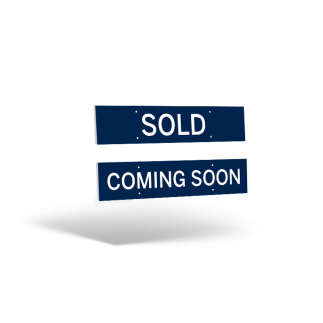 ATLANTA FINE HOMES HANGING 6mil RIDER FOR THE 24 X 30 Aluminum SIGN PANEL