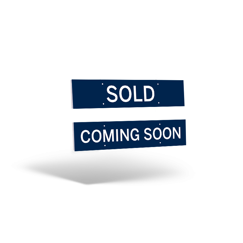 ATLANTA FINE HOMES HANGING 6mil RIDER FOR THE 24 X 30 Aluminum SIGN PANEL