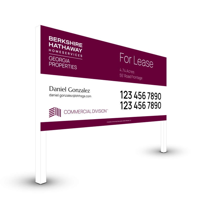 BHHS Georgia commercial signs horizontal