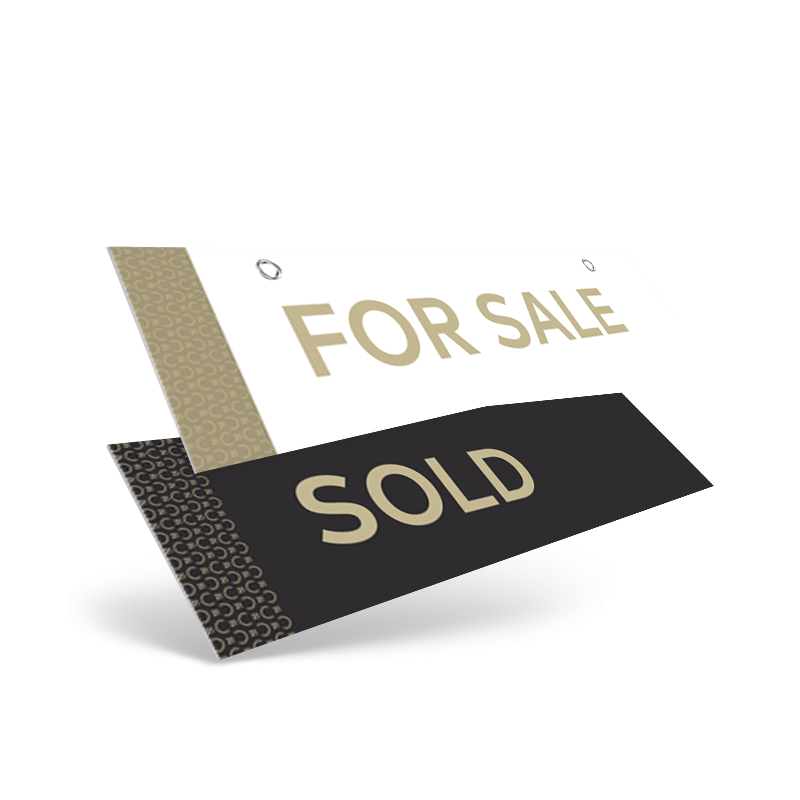 18"&24" Hanging Rider: Styrene, Reflective Styrene, Aluminum for Century 21 18"&24" Hanging Rider: Styrene, Reflective Styrene, Aluminum for Century 21