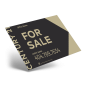 24"x18" Styrene Panel: Fits Metal A-Frame, Sold Individually, Century 21 24"x18" Styrene Panel: Fits Metal A-Frame, Sold Individually, Century 21